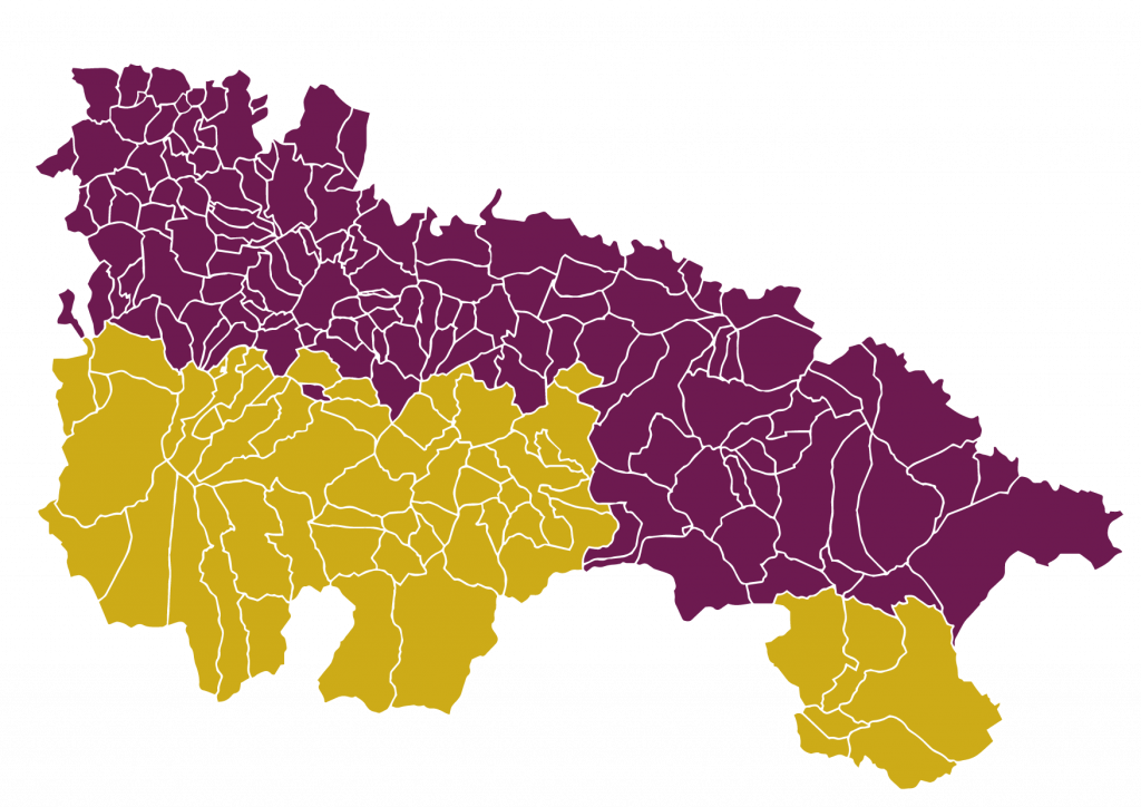 La Sierra de la rioja mapa