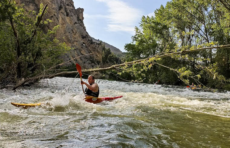 kayak en la rioja