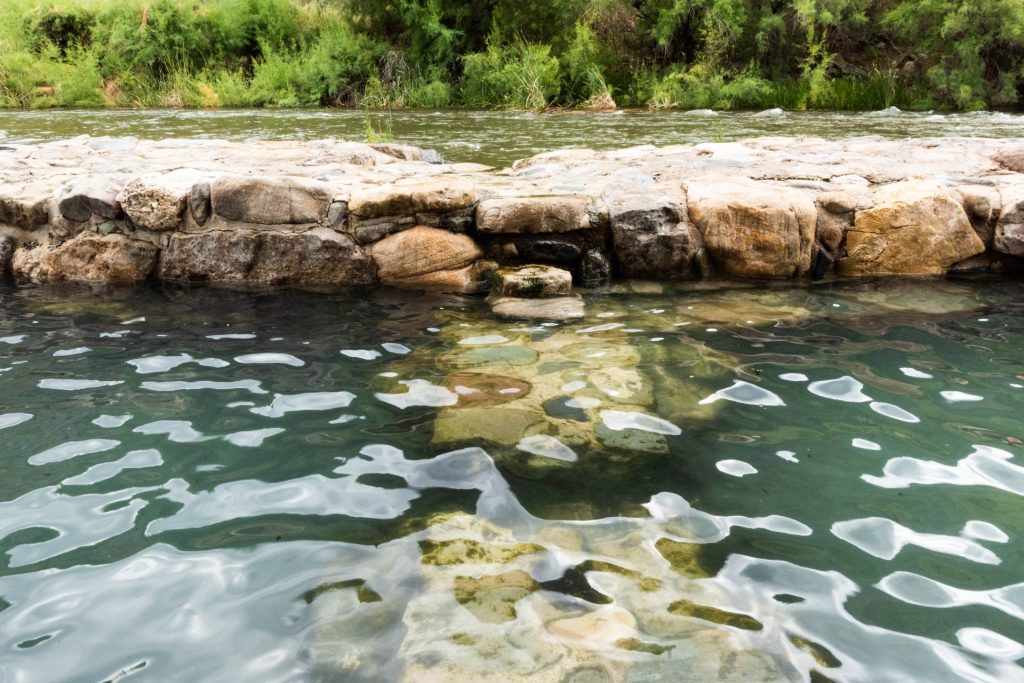 Zonas de baño en la rioja
